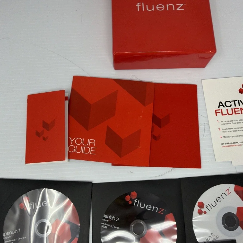 Fluenz Learn‎ Spanish — A Spanish Learning Kit 9 Discs Included